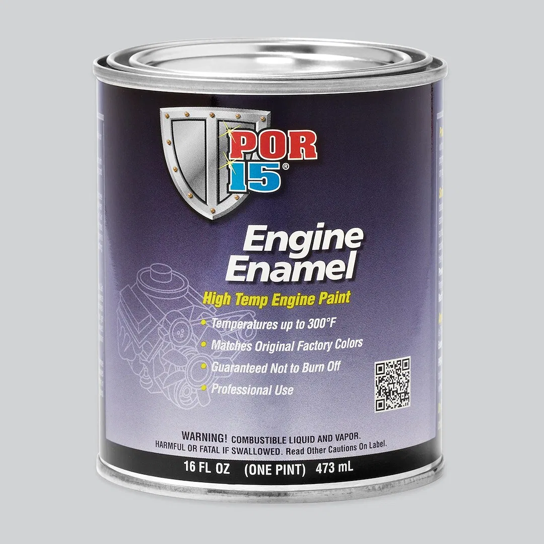 42188 – POR 15 Engine Paint, Heat Resistant to 350 Degrees Fahrenheit Chrysler Hemi Orange 16 Ounce Can